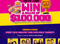 Win Cash or 1 of 15 Cash Prizes