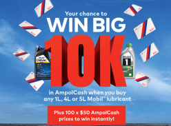 Win $10k Cash or 1 of 100 $50 Instantly AmpolCash Digital