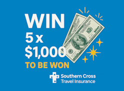 Win 1 of 5 $1K Cash Prizes