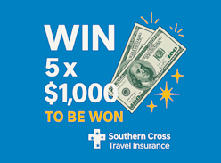 Win 1 of 5 $1K Cash Prizes