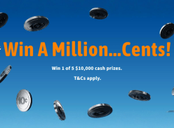 Win 1 of 5 $10K Cash Prizes