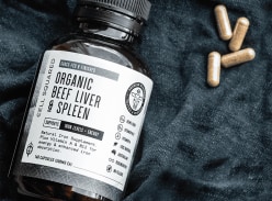 Win Cell Squared Organic Beef Spleen & Liver Capsules - Mindfood