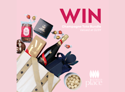 Win a Champagne Tote Bundle from Edible Blooms - Norwood Place