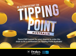 Win a Chance to be a Contestant on Tipping Point Australia