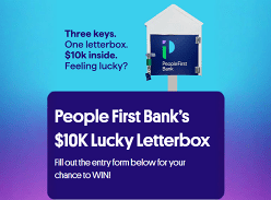 Win a Chance of $10K Cash & $1K Eftpos Gift Voucher