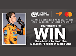 Win a Chance to Meet the Mclaren F1 Team in Melbourne - Chemist Warehouse