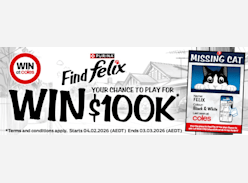 Win a Chance for $100K or Instant Win of Coles Gift Cards - Nestle