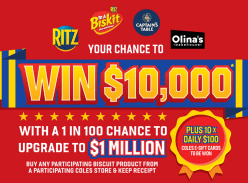 Win $10K with a Chance to Upgrade to $1 Million - Mondelēz International