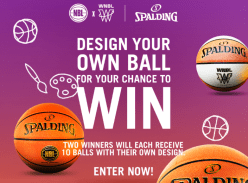 Win 1 of 2 Chances to Receive 10 Spalding Basketballs with the Winner's Design - NBL