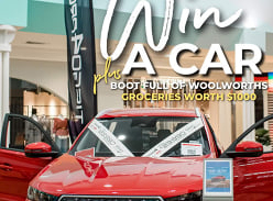 Win a Chery Tigo Car & $1K Woolworths Groceries