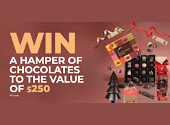 Win 1 of 3 Chocolate Hampers