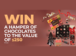 Win 1 of 3 Chocolate Hampers