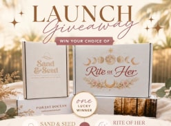 Win Choice of Either a Sand & Seed Box or a Rite of Her Beginnings Box - FOREST & OCEAN