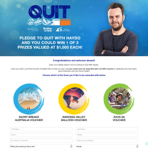 Win Choice of $1000 voucher