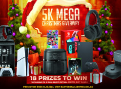 Win Christmas Giveaways Worth $5K