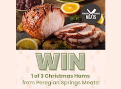 Win 1 of 3 Christmas Hams
