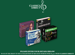 Win a Classics Direct CD Box Sets