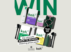 Win 1 of 3 Cleaning Packs - Koh