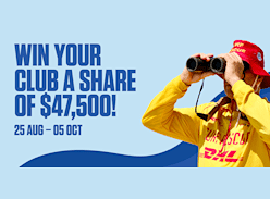 Win your Club a Share of $47.5K