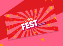 Win Coles Fest Free Gifts with Purchase