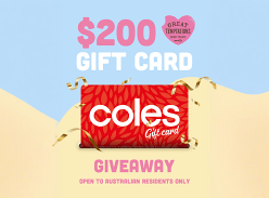 Win a $200 Coles Gift Card