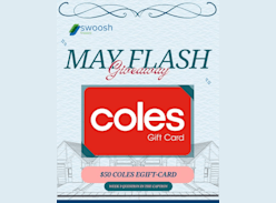 Win a $50 Coles Gift Card - Swoosh Finance