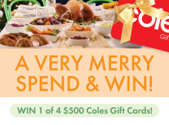 Win 1 of 4 $500 Coles Gift Cards