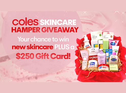 Win 1 of 15 Coles Luxury Beauty Hampers - Sunrise