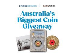 Win 1 of 3 Collectors Coin Prizes