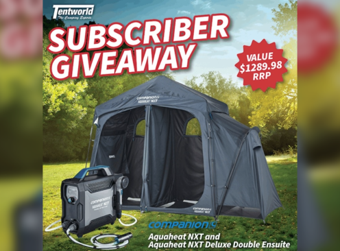 Win a Companion Aquaheat NXT & Deluxe Double Ensuite - Tentworld