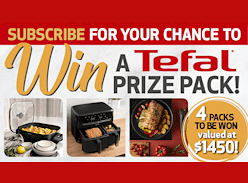 Win 1 of 4 Cooking Prize Packs from Tefal