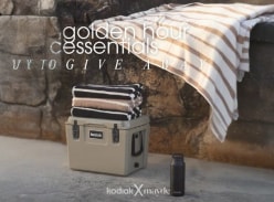 Win a Cooler, a Kodiak Bottle & 4 Mayde Towels in Black and Came - Mayde Australia