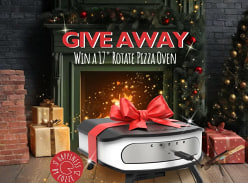 Win a Cozze 17” Rotate Pizza Oven