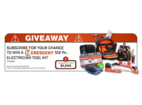 Win a Crescent 102pc Electrician Tool Kit - Crescent Tools