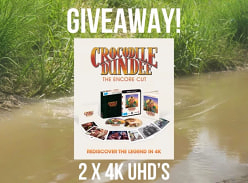 Win 1 of 2 Crocodile Dundee: the Encore Cut Packs