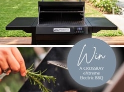 Win a Crossray Extreme Electric BBQ with Trolley