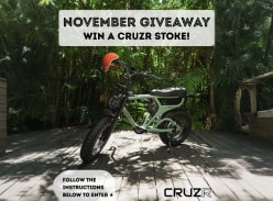 Win a CRUZR Stoke Ebike