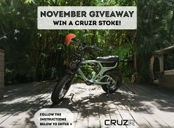 Win a CRUZR Stoke Ebike