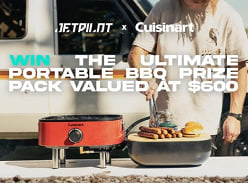Win a Cuisinart Portable BBQ & a Jetpilot Prize Pack