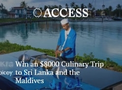 Win an $8K Culinary Trip to Sri Lanka and the Maldives