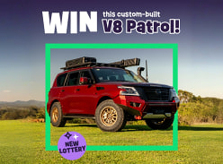 Win a Custom-Built V8 Patrol or $250K Gold