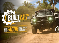 Win a Custom Toyota LC Military GXL