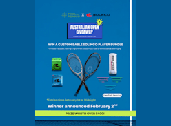 Win a Customisable Solinco Player Bundle - Prelli Tennis