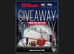 Win Dad This Amazing Wilson Sports Pack