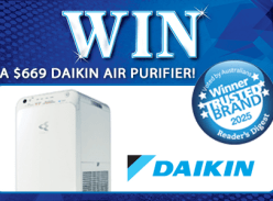 Win a Daikin Air Purifier with Streamer Technology