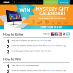 Win daily ASUS prizes!