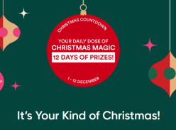 Win a Daily Prize with 12 Days of Christmas Giveaways