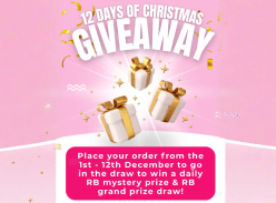 Win Daily Prizes from 12 Days of Christmas Giveaway