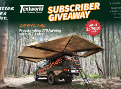Win a Darche Freestanding 270 Awning with RTT Entry