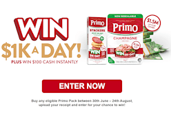 Win $1K a Day & $100 Cash Instantly
